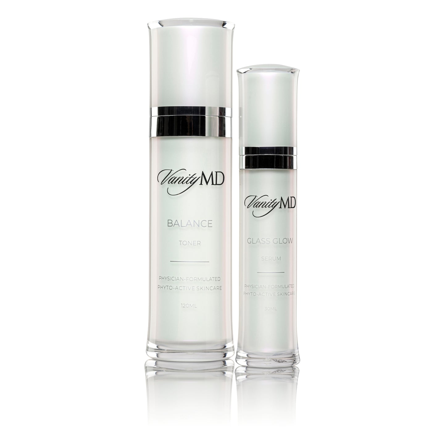 GLASS GLOW Skincare Set: GLASS GLOW Serum + BALANCE Clarifying Toner