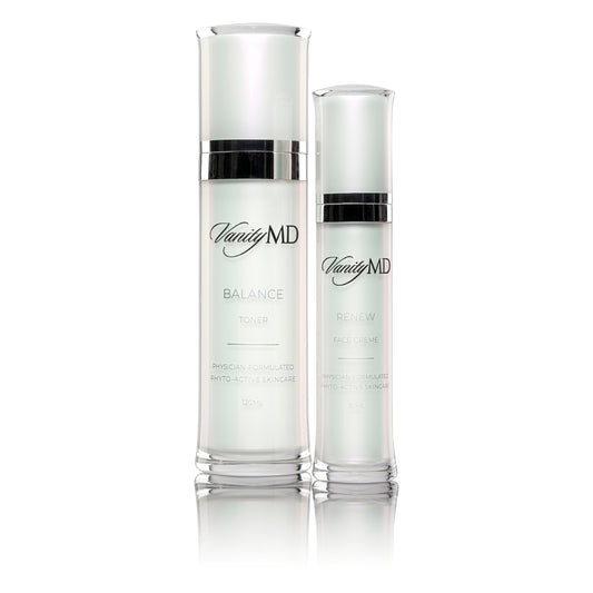 RENEW Creme Skincare Set: RENEW Creme + BALANCE Clarifying Toner