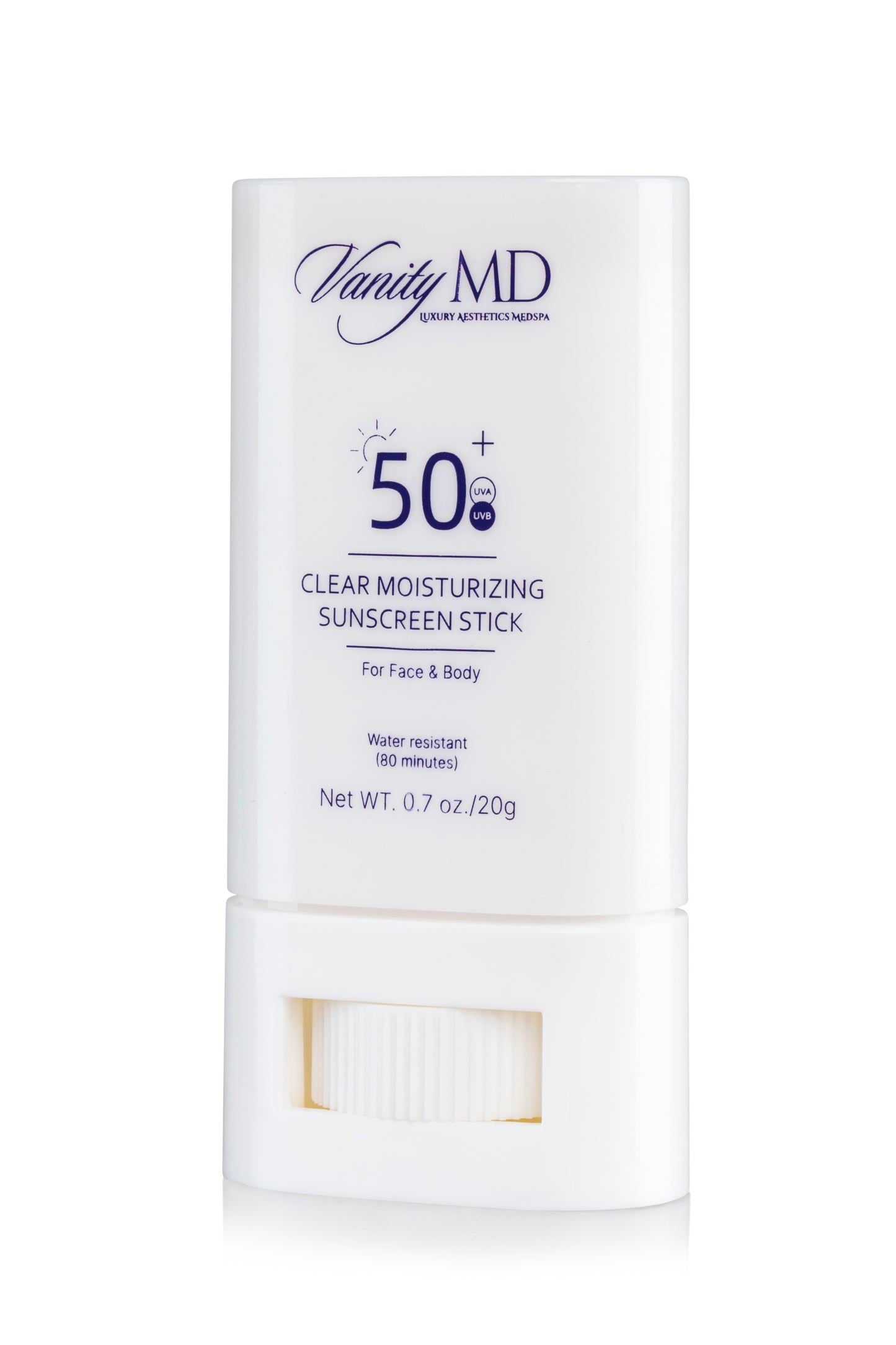 Moisturizing SPF 50+ Clear Sunscreen Stick for All Skin Tones