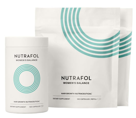 Nutrafol Hair Growth 100% Drug-Free Nutraceuticals for Women: 3-Month Supply | Exclusive Pricing at VanityMD