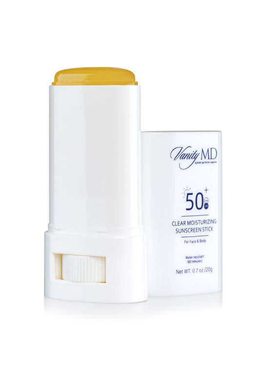 Moisturizing SPF 50+ Clear Sunscreen Stick for All Skin Tones